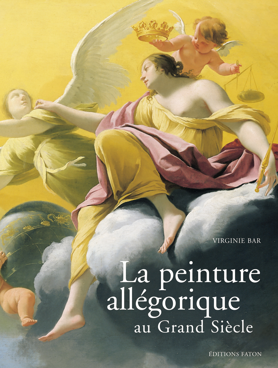 Tableau Mural Allégorique Du 18e Siècle - Peintre Français - Prêt à Accrocher