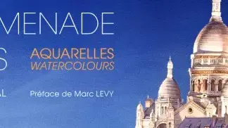 Promenade dans Paris Aquarelles, watercolours.  