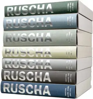 EDWARD RUSCHA: CATALOGUE RAISONNÉ OF THE PAINTINGS   VOL. 1-7: 1958-2011