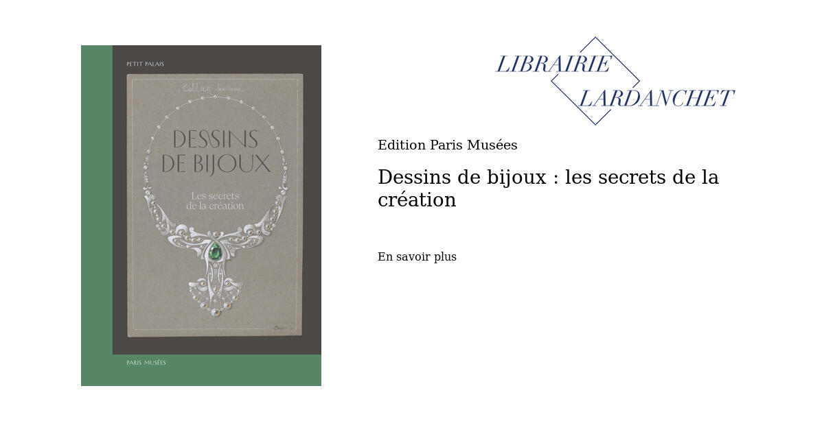 dessins de bijoux petit palais
