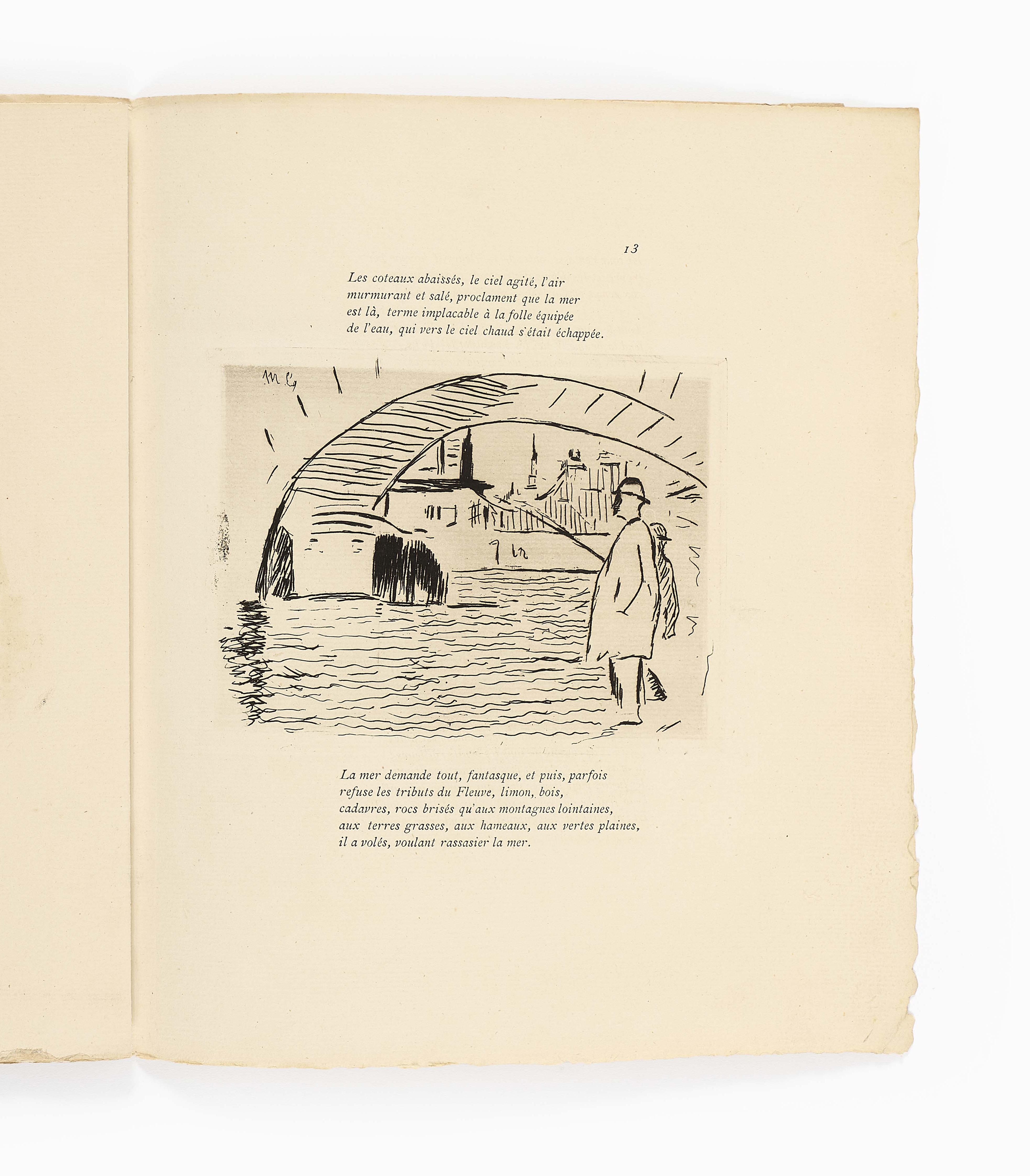 Cros(Ch.)-Manet(E.).Le Fleuve. Paris